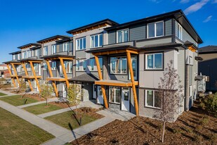 Essential Livingston Townhomes in Calgary, AB - Building Photo