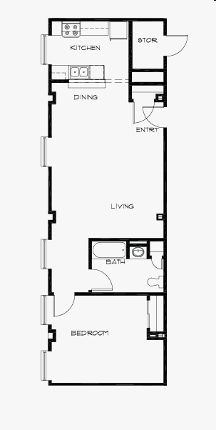 Jerome Senior Apartments in Batavia, NY - Building Photo - Floor Plan