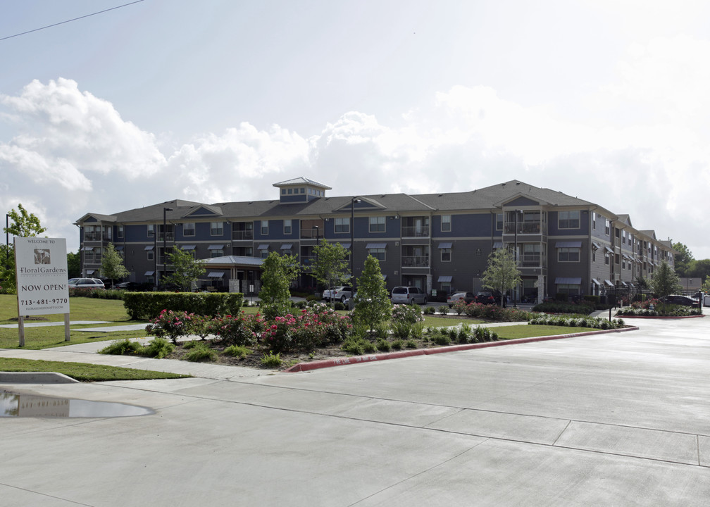 Floral Gardens in Houston, TX - Foto de edificio