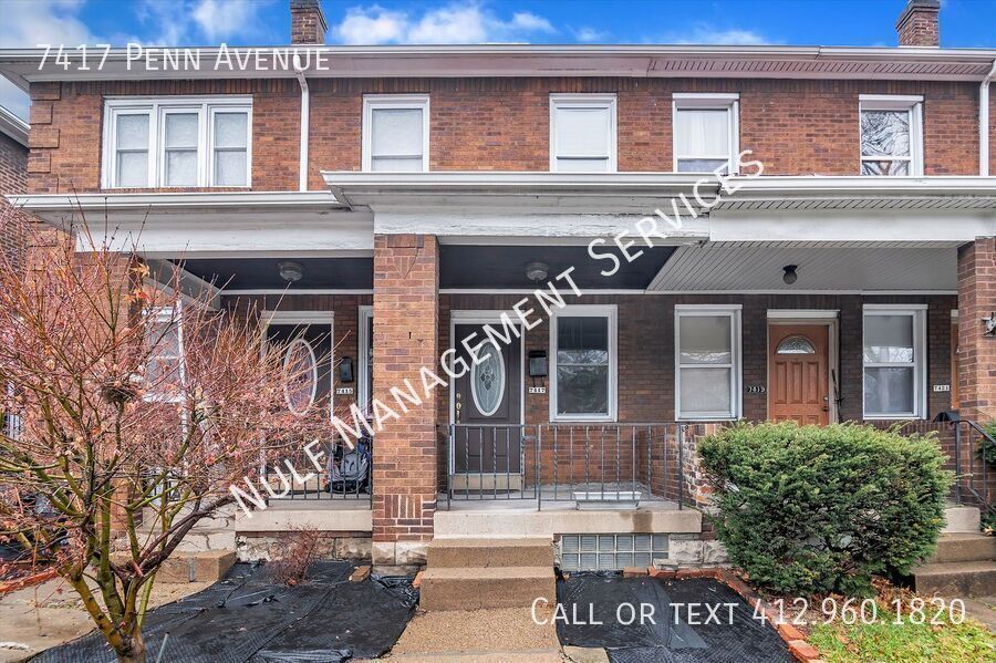 7417 Penn Ave in Pittsburgh, PA - Foto de edificio