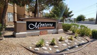 Front signage - Monterra Apartments in Las Vegas, Nevada