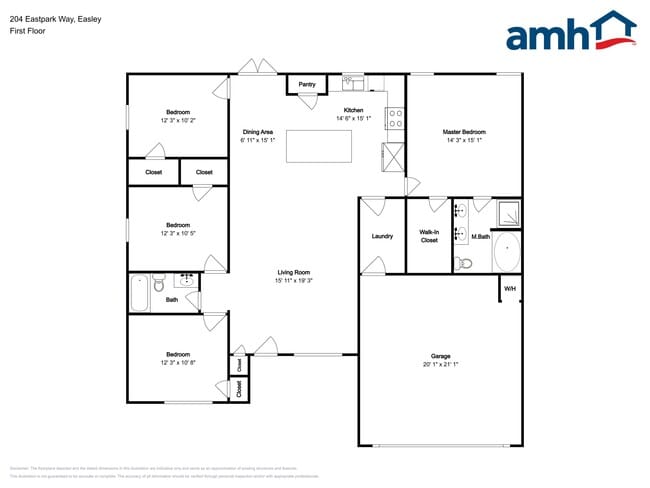 204 Eastpark Way in Easley, SC - Building Photo - Building Photo