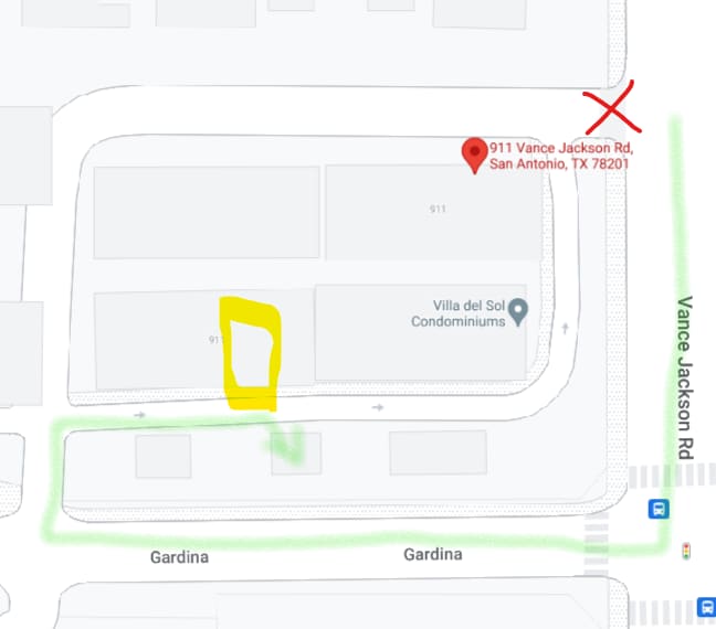 911 Vance Jackson Rd, Unit U in San Antonio, TX - Foto de edificio - Building Photo