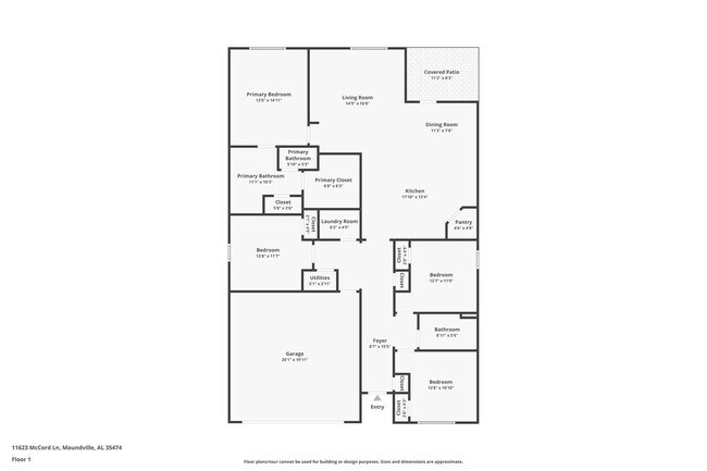 11623 McCord Ln in Moundville, AL - Building Photo - Building Photo