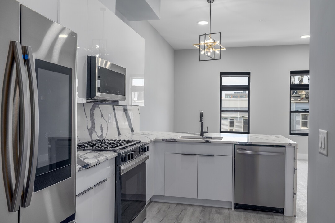 Tetris in Jersey City, NJ - Foto de edificio