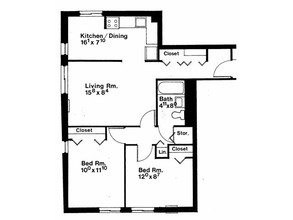 Millbrook Square in Arlington, MA - Building Photo - Floor Plan