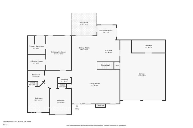 3505 Foxworth Trail in Buford, GA - Building Photo - Building Photo