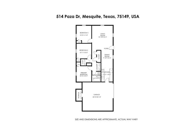 514 Paza Dr in Mesquite, TX - Building Photo - Building Photo