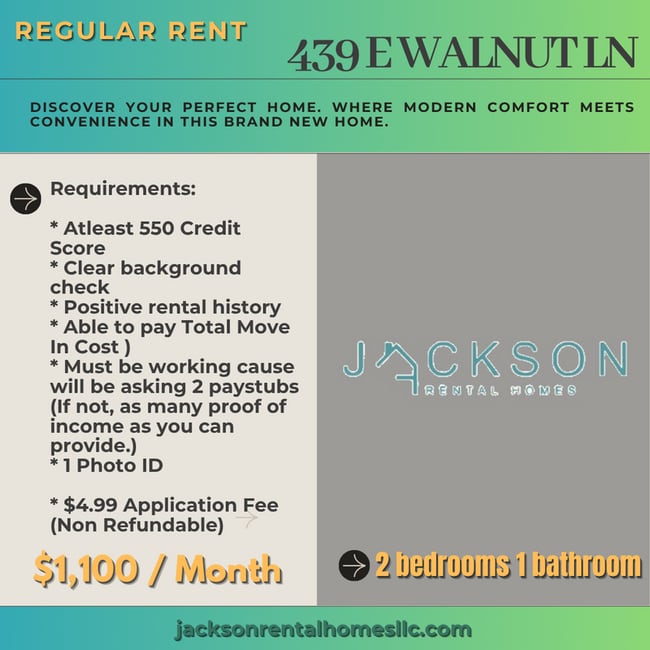 property at 439 E Walnut Ln