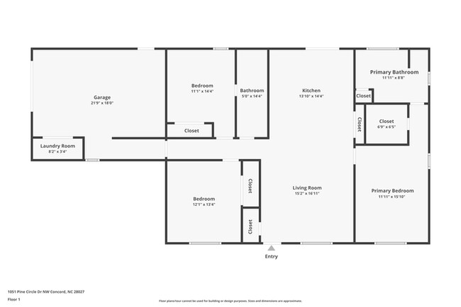 1051 Pine Cir Dr NW in Concord, NC - Building Photo - Building Photo