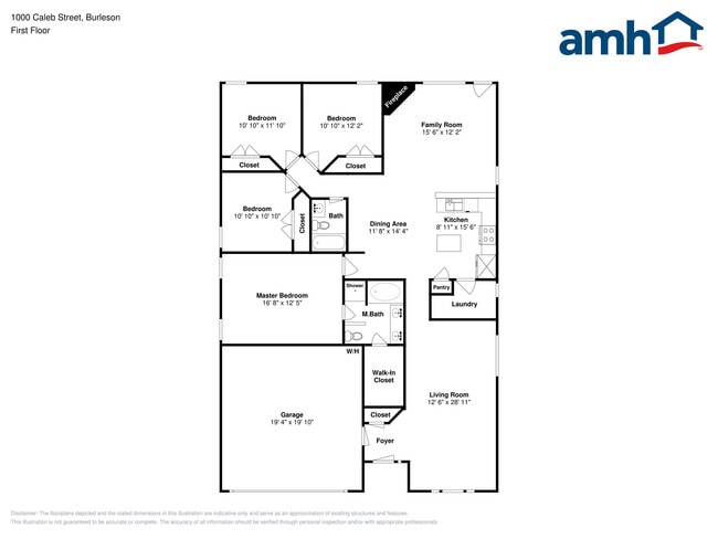 1000 Caleb St in Burleson, TX - Foto de edificio - Building Photo