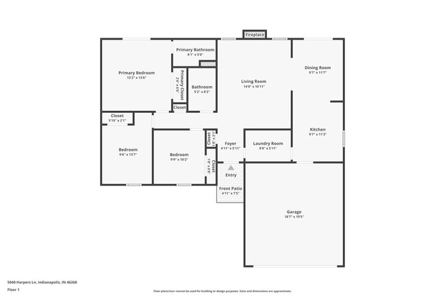 5040 Harpers Ln in Indianapolis, IN - Building Photo - Building Photo