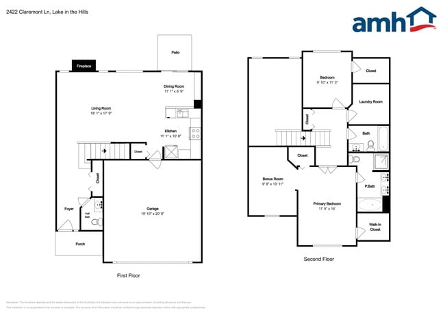 2422 Claremont Ln in Lake In The Hills, IL - Building Photo - Building Photo