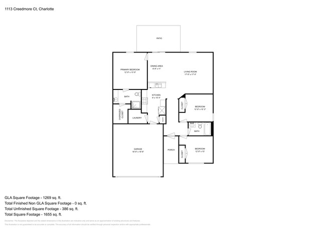 1113 Creedmore Ct in Charlotte, NC - Foto de edificio - Building Photo
