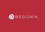 Property Management Company Logo Begonia Real Estate Development