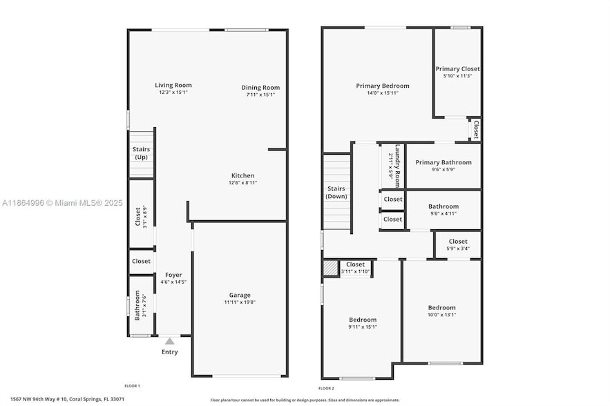 1563 NW 94th Ave, Unit 9 in Coral Springs, FL - Building Photo