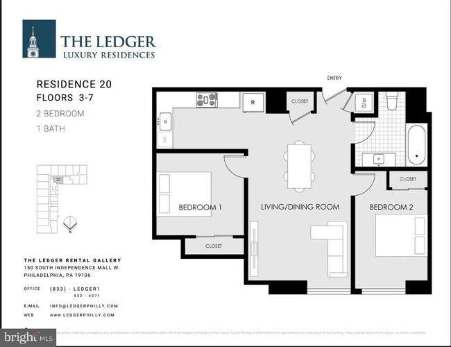 property at 150 S Independence Mall W