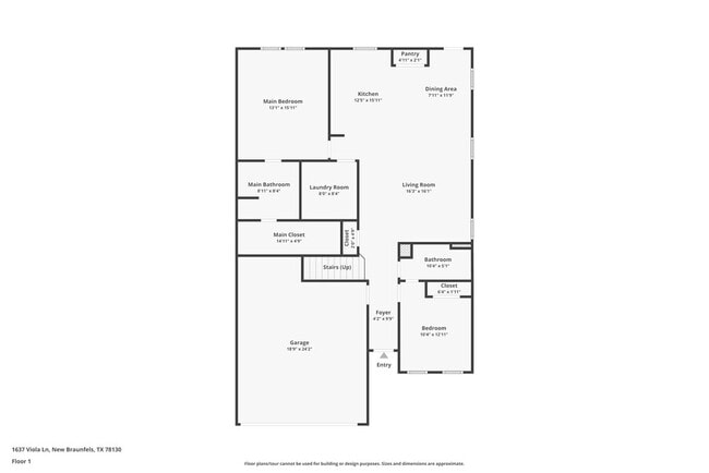 1637 Viola Ln in New Braunfels, TX - Foto de edificio - Building Photo