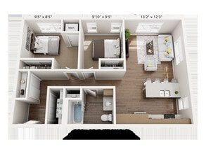 The Oaks on Maria in Stevens Point, WI - Foto de edificio - Floor Plan