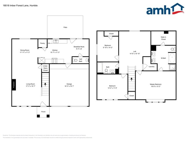 18018 Imber Forest Ln in Humble, TX - Foto de edificio - Building Photo