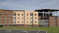 Luxury Flat Exterior - EPOCH Clemson - Luxury Student Living Apartments in Seneca, South Carolina