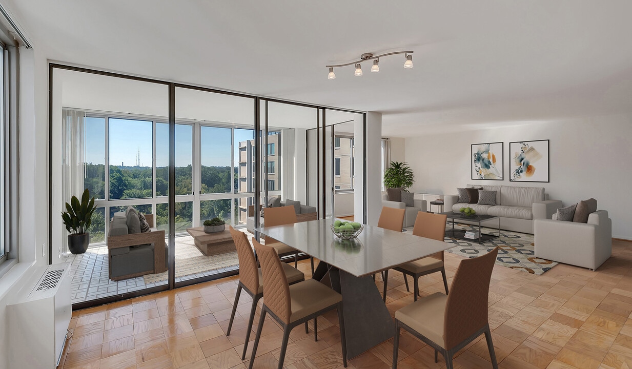 Willard Towers in Chevy Chase, MD - Foto de edificio