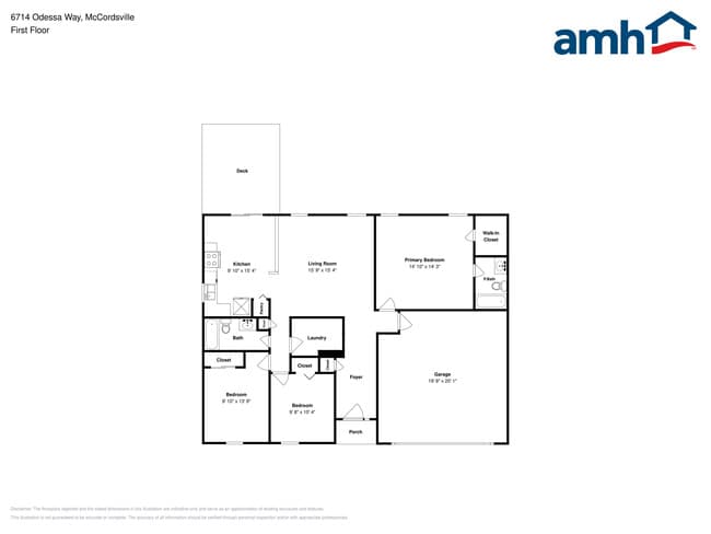 6714 W Odessa Way in McCordsville, IN - Foto de edificio - Building Photo