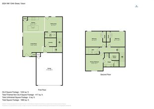 9352 NW 124th St in Yukon, OK - Building Photo - Building Photo