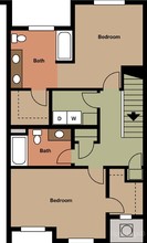 ParkRidge Townhomes in Williston, ND - Foto de edificio - Floor Plan