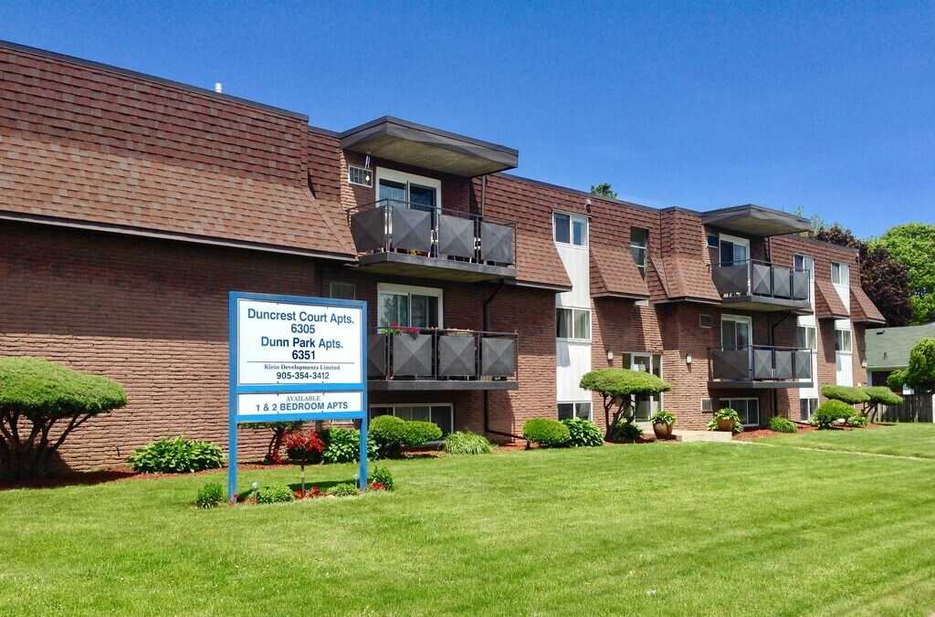 Duncrest Court and Dunn Park Apartments in Niagara Falls, ON