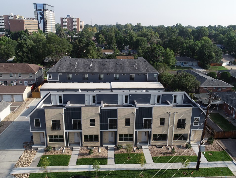 Townhomes at Virginia Village in Denver, CO - Building Photo