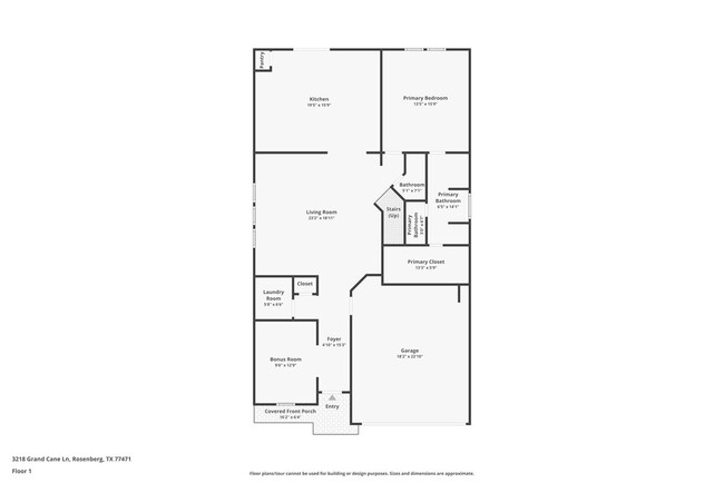 3218 Grand Cane Ln in Rosenberg, TX - Foto de edificio - Building Photo