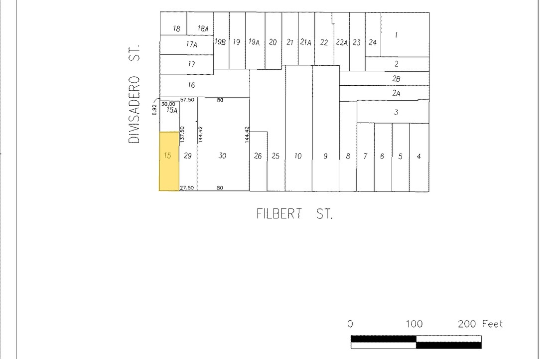 2598 Filbert St in San Francisco, CA - Foto de edificio