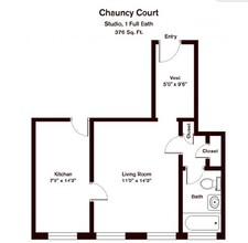 Chauncy Court Apartments in Cambridge, MA - Building Photo - Floor Plan