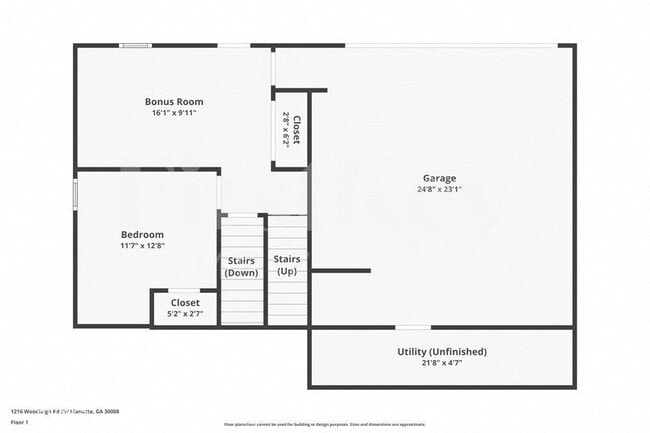 1216 Woodleigh Rd SW in Marietta, GA - Foto de edificio - Building Photo