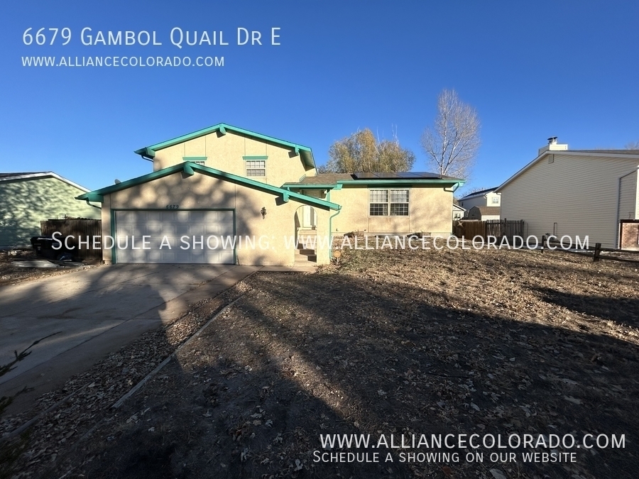 6679 Gambol Quail Dr E in Colorado Springs, CO - Building Photo