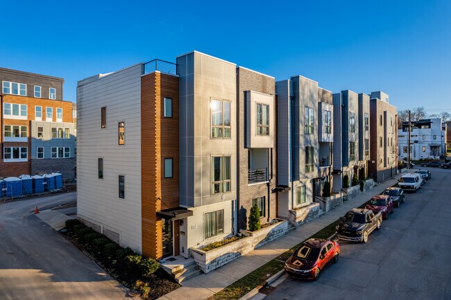 1212 Hawkins St in Nashville, TN - Foto de edificio - Building Photo