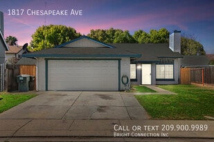 1817 Chesapeake Ave in Modesto, CA - Building Photo