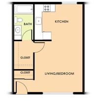 Beacon Manor in Portland, OR - Foto de edificio - Floor Plan