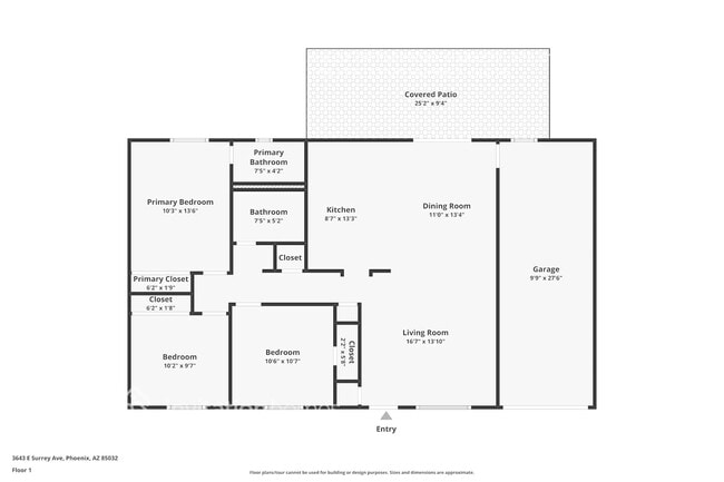 3643 E Surrey Ave in Phoenix, AZ - Building Photo - Building Photo