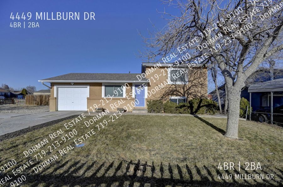 4449 Millburn Dr in Colorado Springs, CO - Building Photo