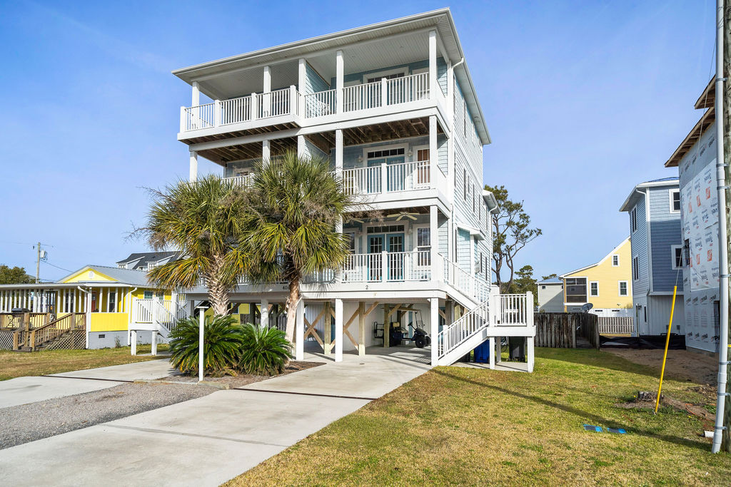 404 Alabama Ave, Unit 2 in Carolina Beach, NC - Building Photo