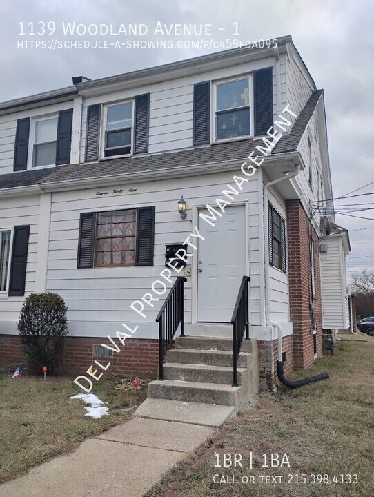1139 Woodland Ave-Unit -1 in Sharon Hill, PA - Building Photo