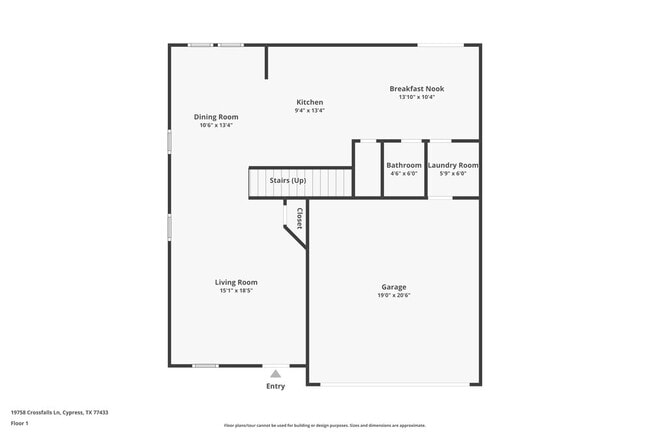 19758 Crossfalls Ln in Cypress, TX - Foto de edificio - Building Photo