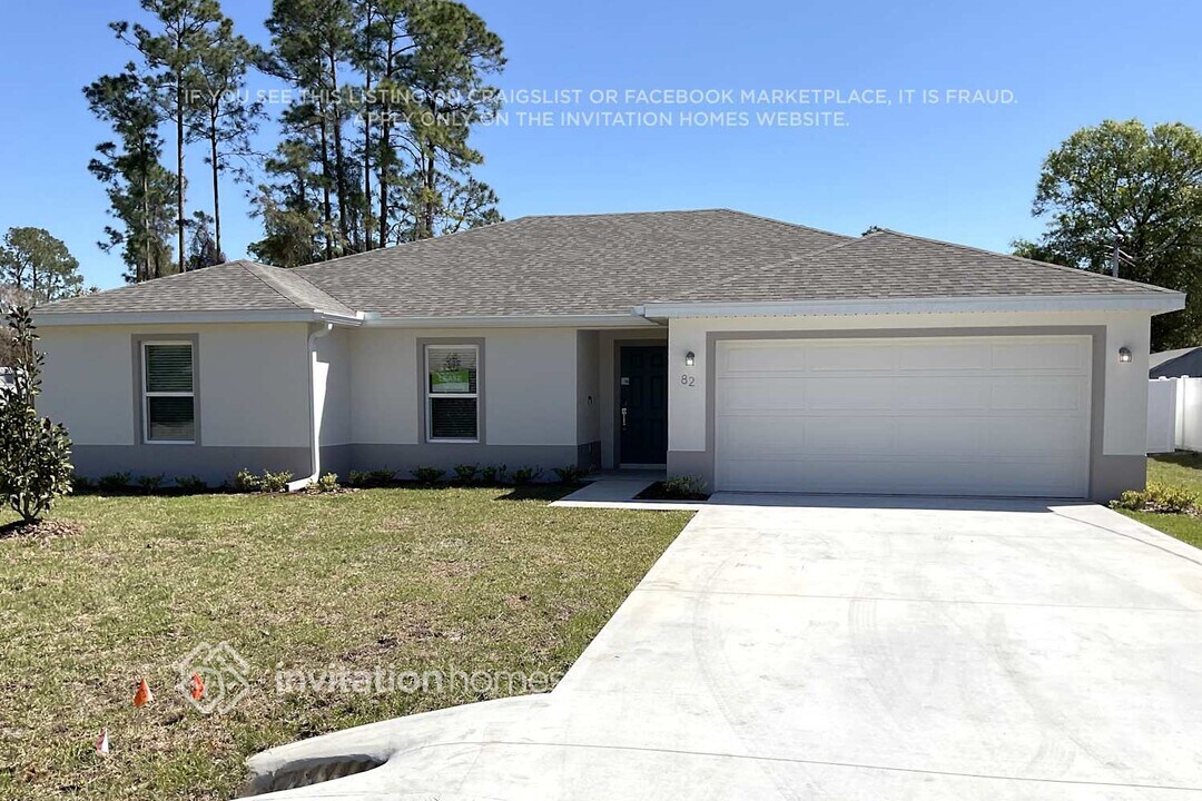 82 Brewster Ln in Palm Coast, FL - Building Photo