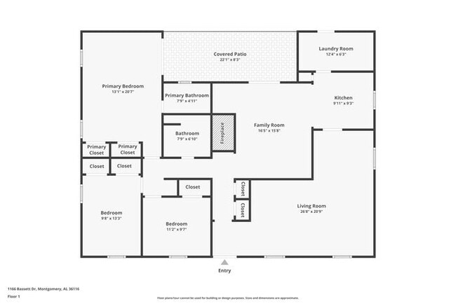 1166 Bassett Dr in Montgomery, AL - Building Photo - Building Photo