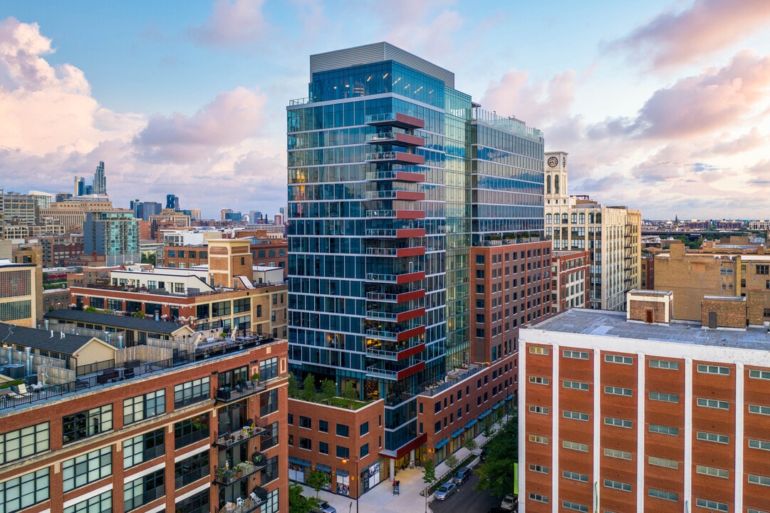 AMLI West Loop in Chicago, IL - Foto de edificio