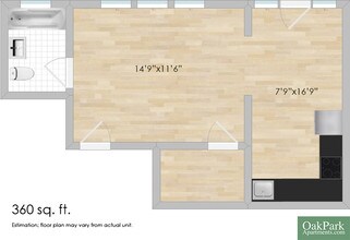 804 Harrison St. in Oak Park, IL - Building Photo - Floor Plan