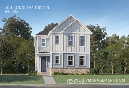 760 Longleaf Grv Ln in Knightdale, NC - Foto de edificio