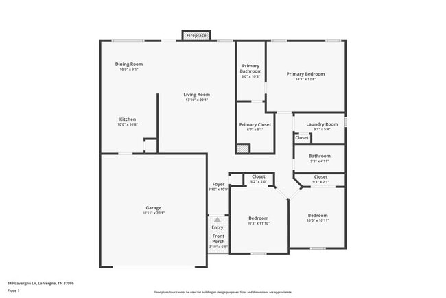 849 Lavergne Ln in La Vergne, TN - Building Photo - Building Photo